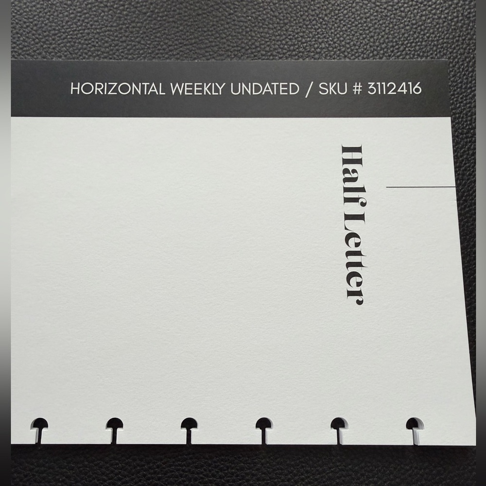 Cloth & Paper Insert